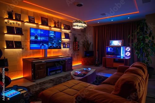 interior design for small gaming room creative