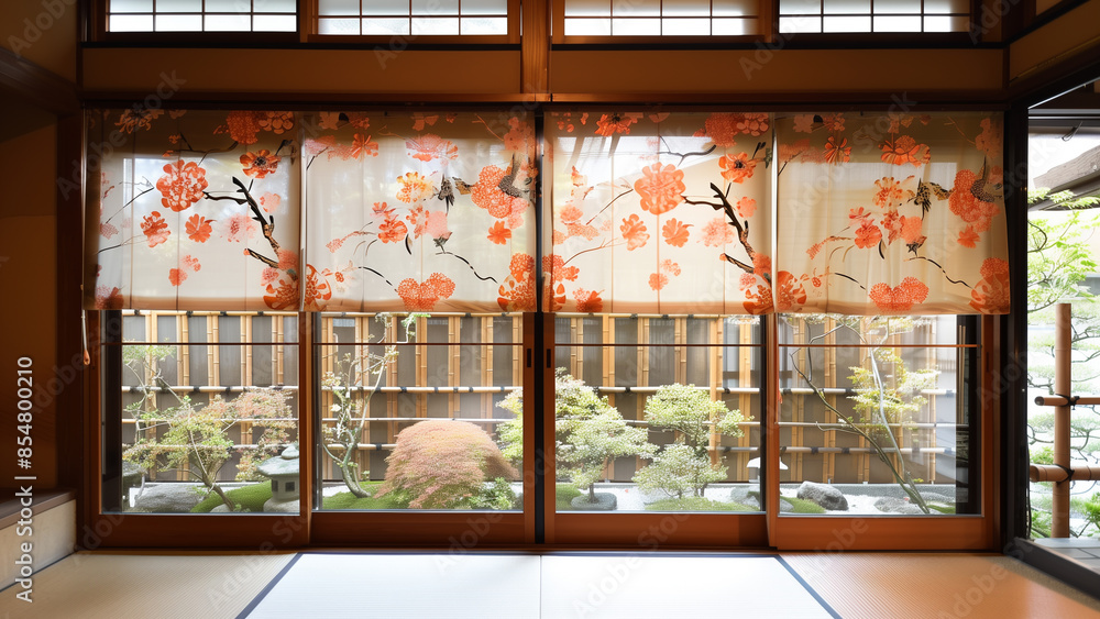 Window to Serenity: Neat and Beautiful Japanese Curtains Window to Serenity: Neat and Beautiful Japanese Curtains