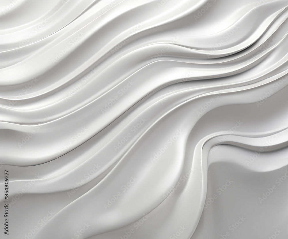 White 3D texture background, GenerativeAI. White curve wallpaper. White 3D texture background, GenerativeAI. White curve wallpaper.
