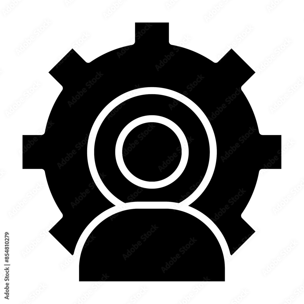 Management solid icon vector for mobile app, website, logo and presentation design. Management solid icon vector for mobile app, website, logo and presentation design.