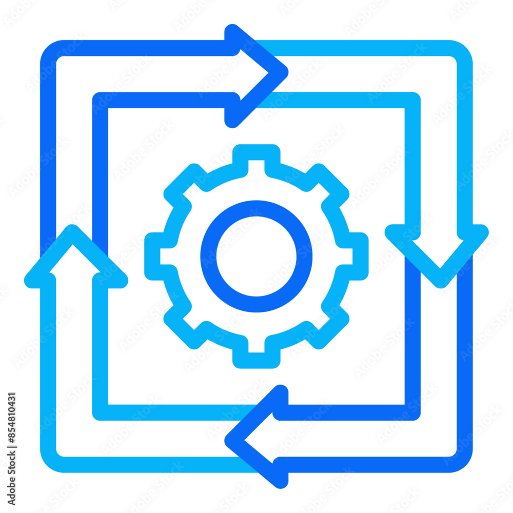 Ongoing Operation line duotone icon vector for mobile app, website, logo and presentation design. Ongoing Operation line duotone icon vector for mobile app, website, logo and presentation design.