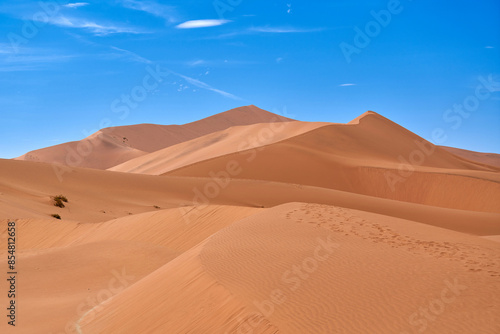 Dunes near Sossuvlei in Namibia photo