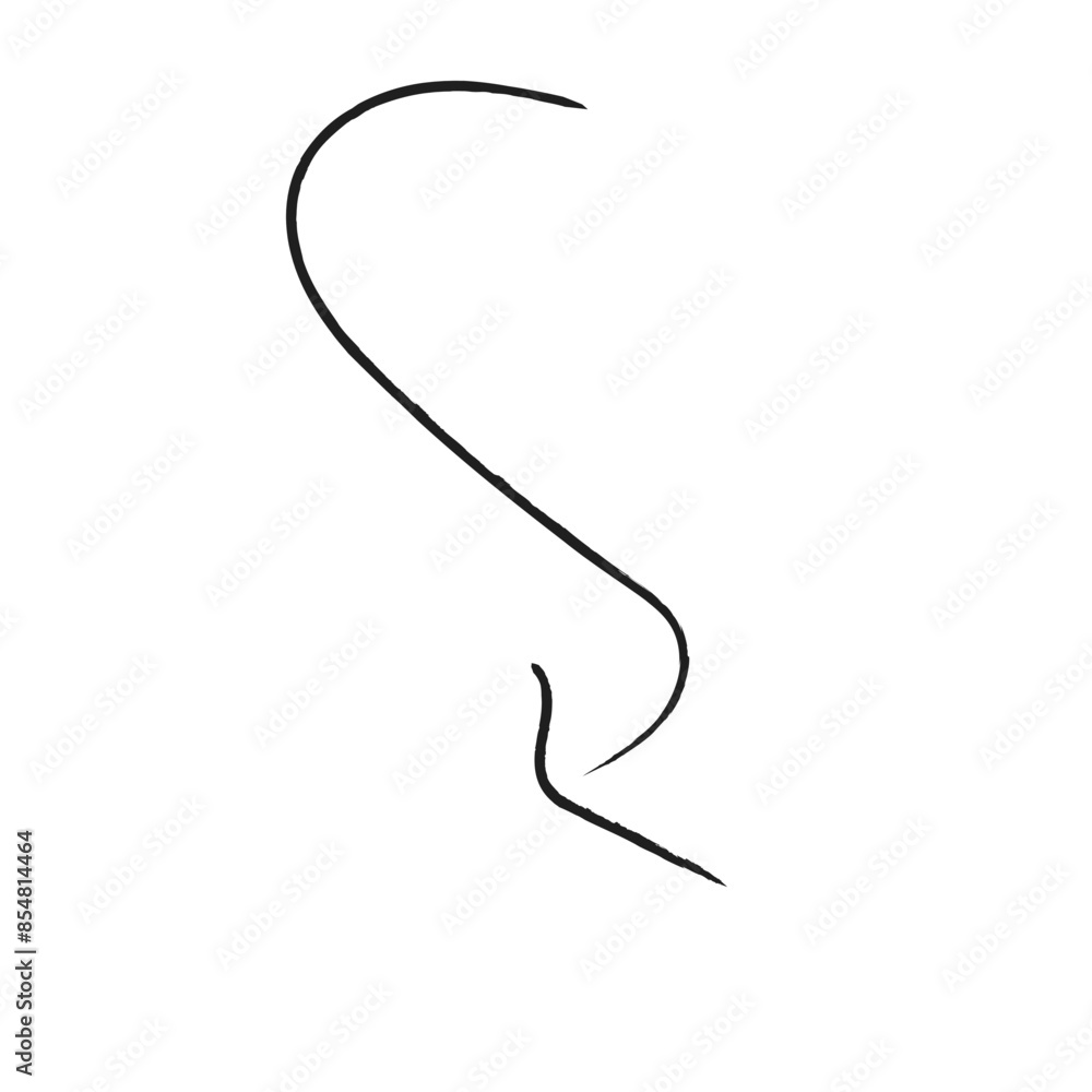 black arrow icon transparent png or isolated on  white background. flat style. arrow icon for your web site design, logo, app, UI design.