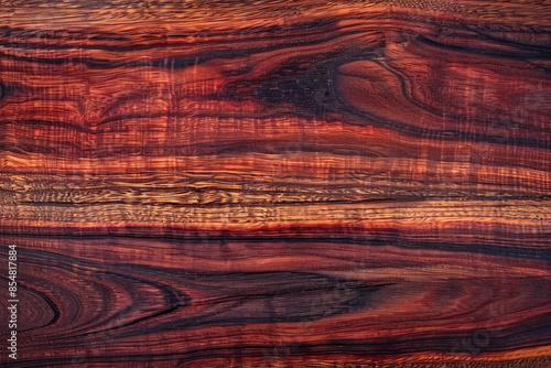 Polished rosewood background with deep red and brown tones: Elegant and rich, ideal for luxury or classic designs, the rosewood and red tones create a sophisticated and warm look photo