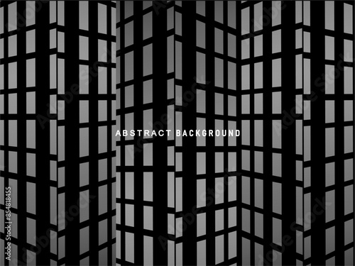 Wallpaper Mural Abstract futuristic dark black background with modern design. Realistic 3d wallpaper with luxurious flowing lines. Elegant background for posters, websites, brochures, cards, banners, apps, etc. Torontodigital.ca