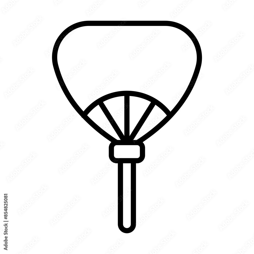 Japanese Fan Lineart Japanese Fan Lineart