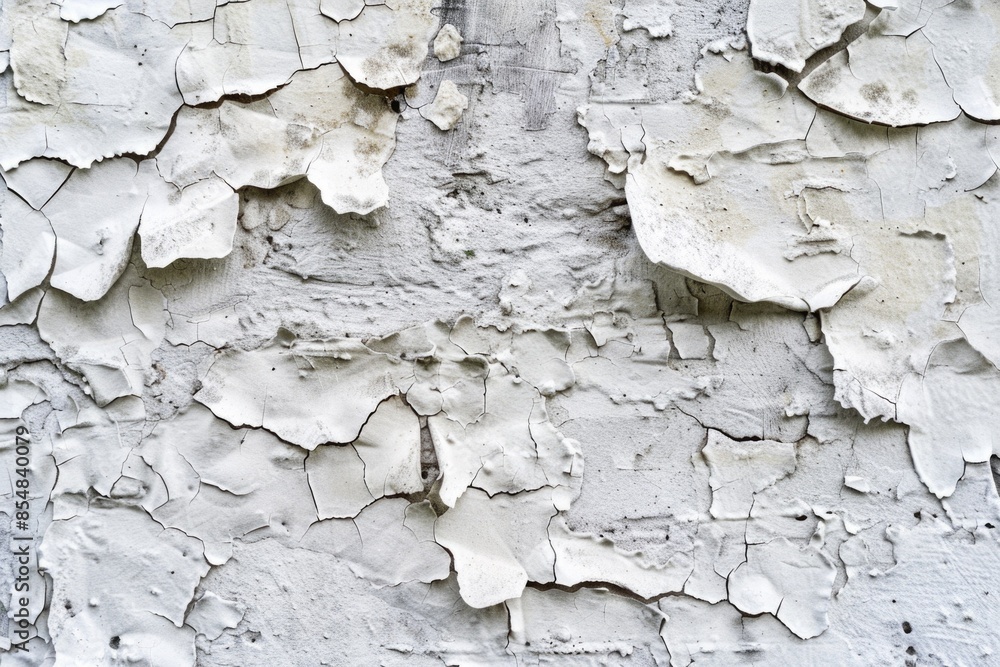 A close-up shot of peeling paint on a worn-out wall, perfect for use in interior design or architecture photography A close-up shot of peeling paint on a worn-out wall, perfect for use in interior design or architecture photography