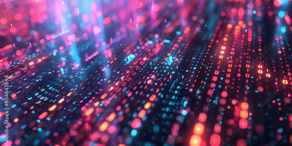 wallpaper techonogy wave abstract of matrix light, data center network light transfer virtual wallpaper techonogy wave abstract of matrix light, data center network light transfer virtual