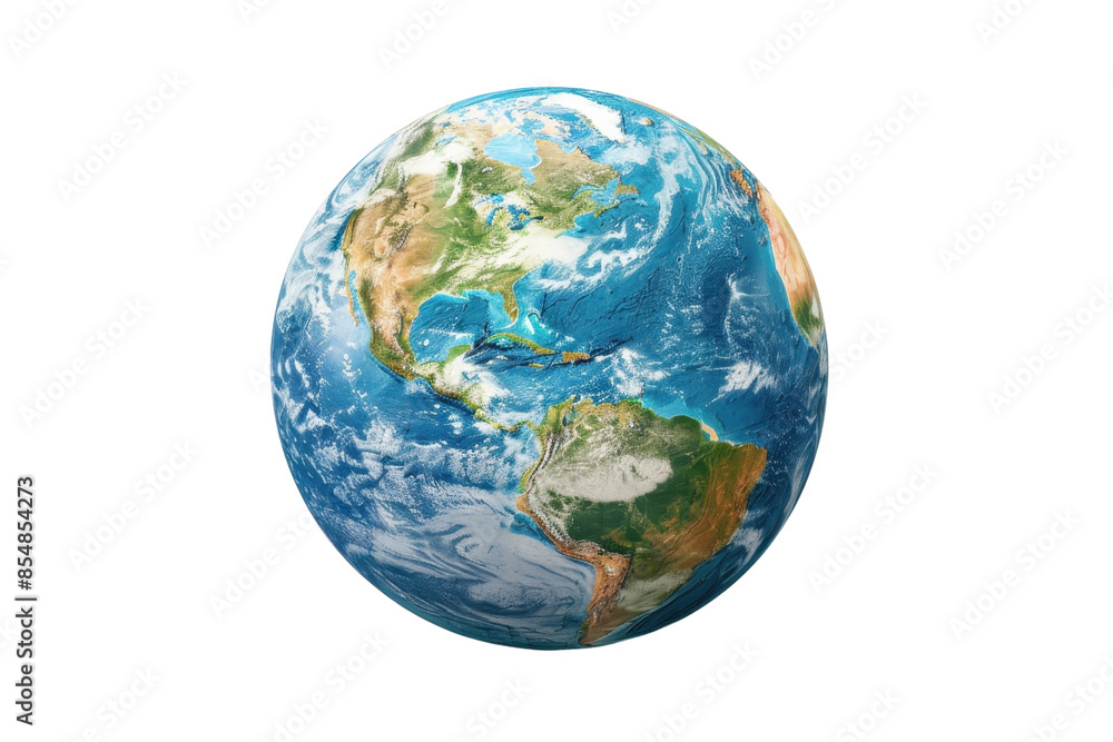 High-resolution image of Earth from space, showcasing vibrant continents and oceans, perfect for educational or environmental themes. High-resolution image of Earth from space, showcasing vibrant continents and oceans, perfect for educational or environmental themes.