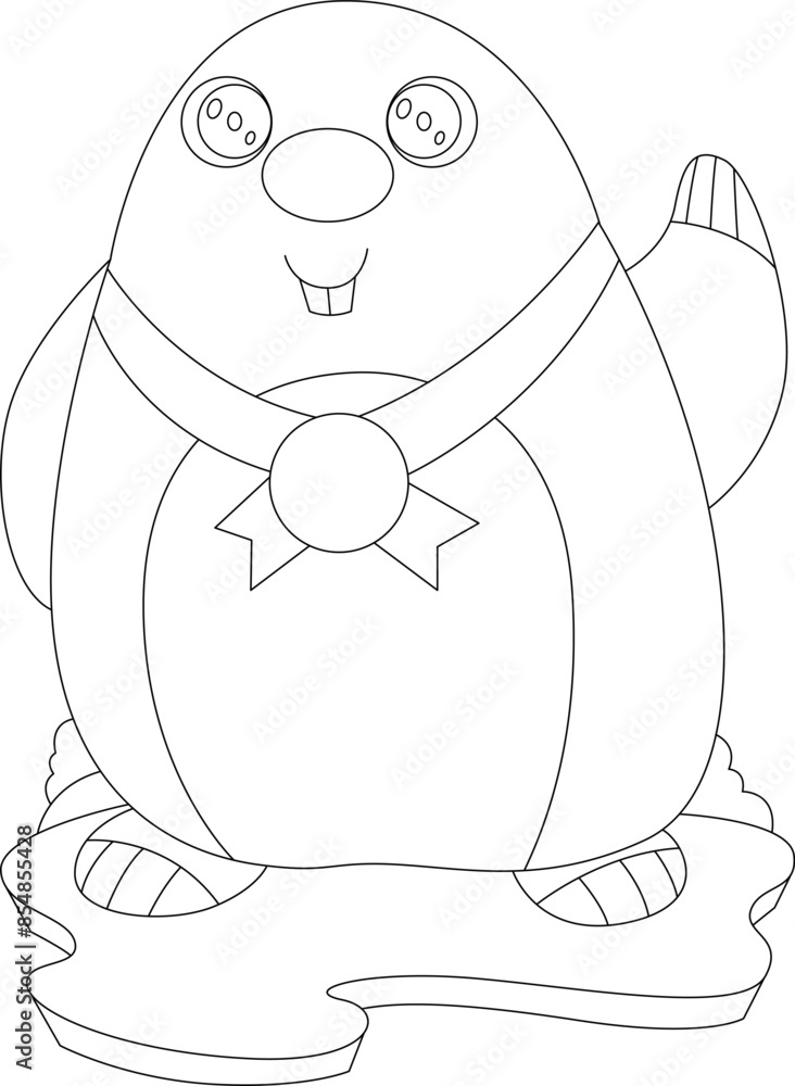 Mole Medal Animal Vector Graphic Art Illustration Mole Medal Animal Vector Graphic Art Illustration