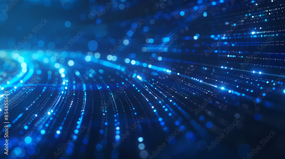 Abstract blue glowing background Abstract blue glowing background