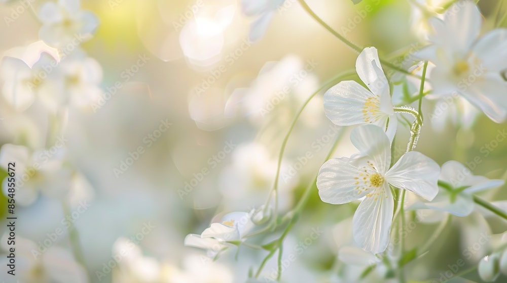 Close-up of Japanese garden flowers, soft morning light, delicate petals, serene, high detail Close-up of Japanese garden flowers, soft morning light, delicate petals, serene, high detail