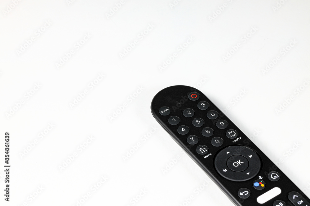 AV, Multimedia, Audio Remote control isolated on white background. AV, Multimedia, Audio Remote control isolated on white background.