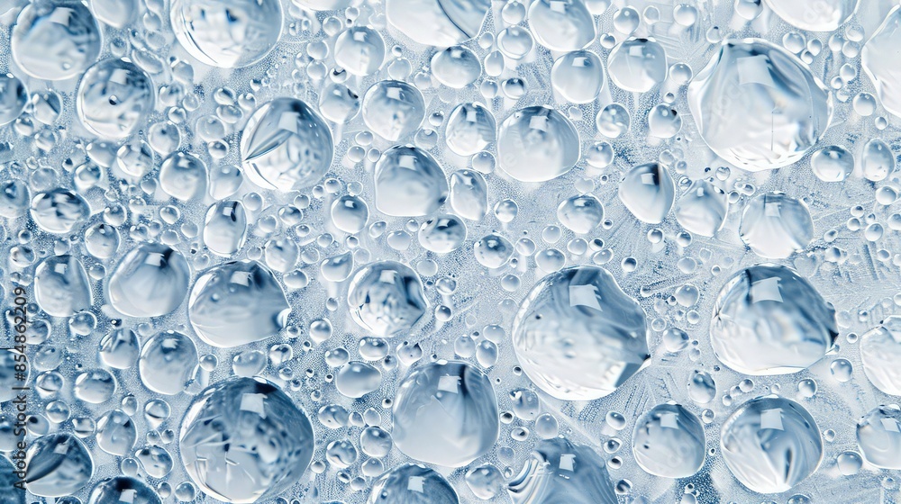 An image of frosty water droplets, each encased in a thin layer of ice, providing a winter-themed texture for seasonal advertising or decorative purposes. An image of frosty water droplets, each encased in a thin layer of ice, providing a winter-themed texture for seasonal advertising or decorative purposes.