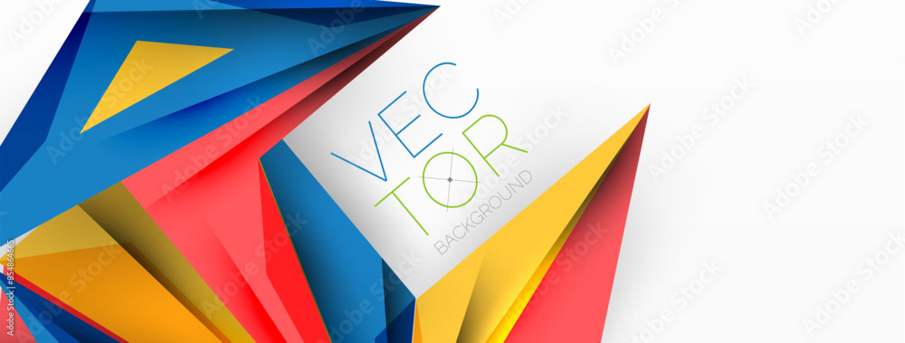Minimal geometric abstract background. Low poly dynamic triangle design. Trendy techno business template for wallpaper, banner, background or landing Minimal geometric abstract background. Low poly dynamic triangle design. Trendy techno business template for wallpaper, banner, background or landing