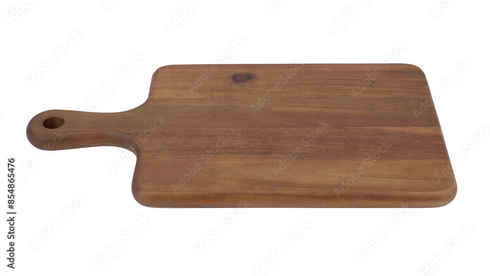 Wooden chopping board isolated on white background Wooden chopping board isolated on white background