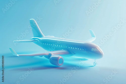 Wallpaper Mural Leisure travel holiday summer concept, May Day golden week airplane travel plan concept illustration Torontodigital.ca