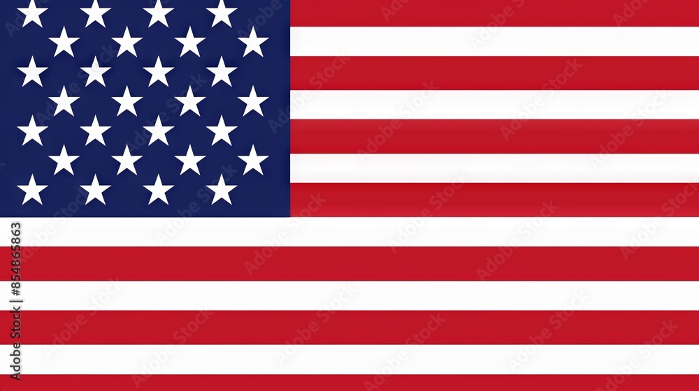 America flag - country independence day America flag - country independence day