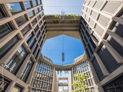 Photography Berlin Office and Apartment Buildings at the new City District Tacheles - German