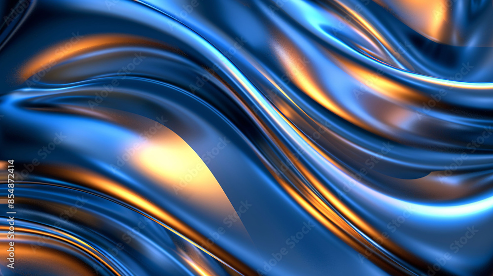Abstract blue background and golden texture, abstract fashion exhibition event conference theme background display board Abstract blue background and golden texture, abstract fashion exhibition event conference theme background display board
