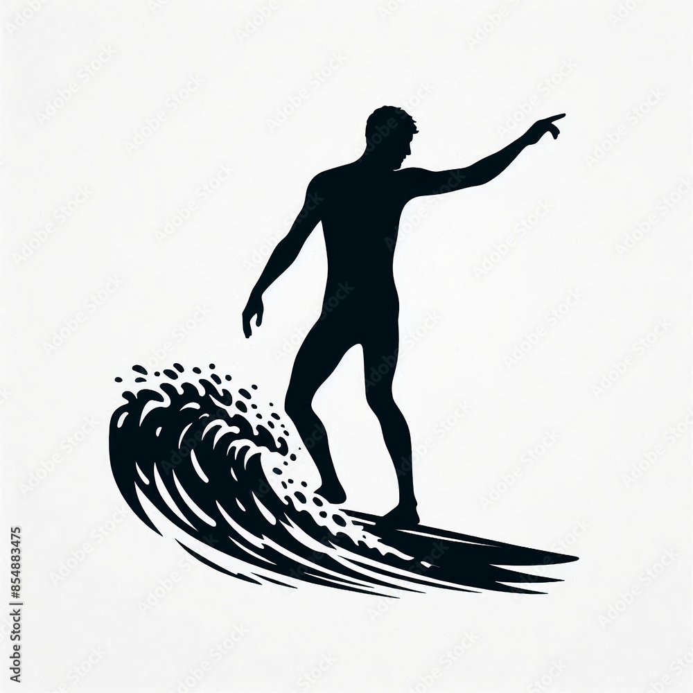black silhouette of a man surfing on the shore black silhouette of a man surfing on the shore