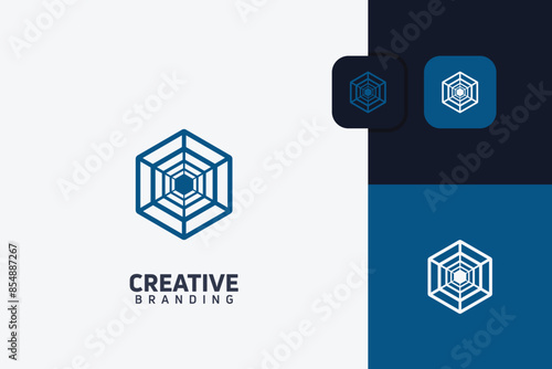 Hexagon Digital Multimedia Brand Logo