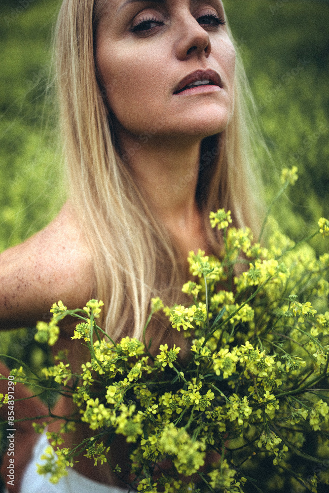 Beautiful woman. A young and attractive girl in nature. Beautiful woman. A young and attractive girl in nature.