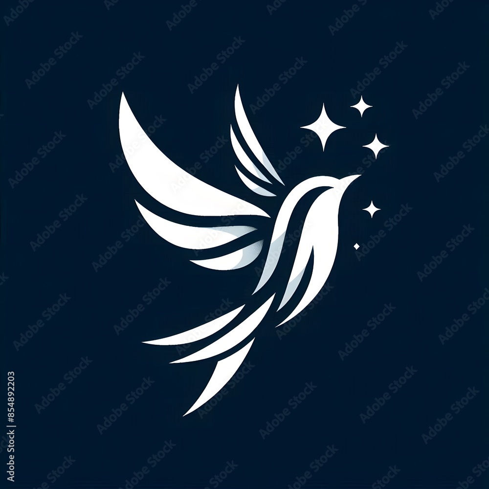 AI Generate of Flying Sparrow in Elegant Style with Minimal Geometric Form. Vector, Logo, Symbol. Businesses related to nature, vacational resort, travelling, tourism fashion, etc. AI Generate of Flying Sparrow in Elegant Style with Minimal Geometric Form. Vector, Logo, Symbol. Businesses related to nature, vacational resort, travelling, tourism fashion, etc.