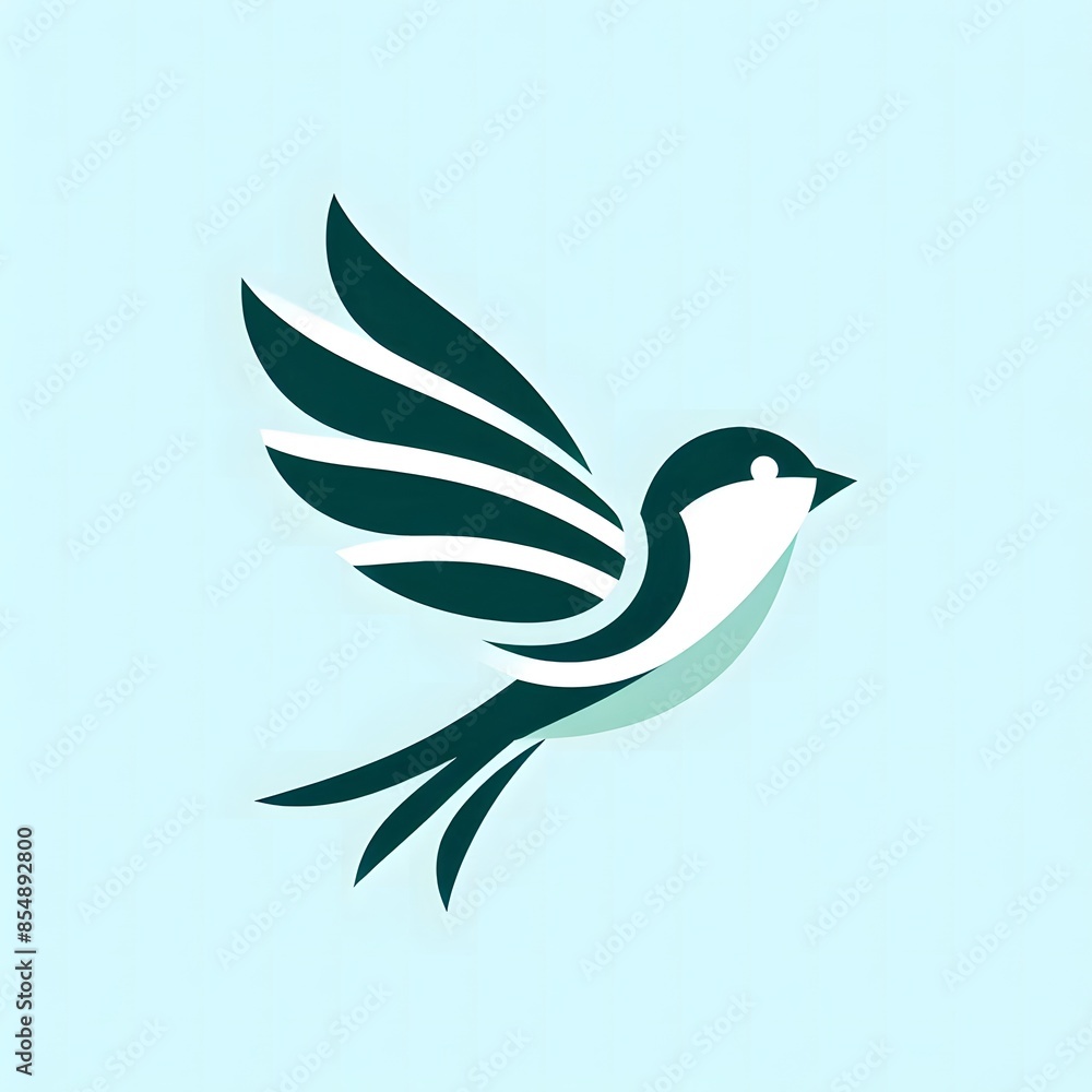 AI Generate of Flying Sparrow in Elegant Style with Minimal Geometric Form. Vector, Logo, Symbol. Businesses related to nature, vacational resort, travelling, tourism fashion, etc. AI Generate of Flying Sparrow in Elegant Style with Minimal Geometric Form. Vector, Logo, Symbol. Businesses related to nature, vacational resort, travelling, tourism fashion, etc.