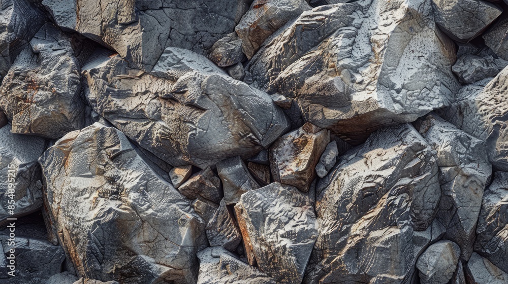 Texture of Winter Rocks Texture of Winter Rocks