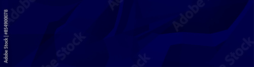 Blue crumpled paper texture background, Blue wrinkled paper texture. Vector illustration.