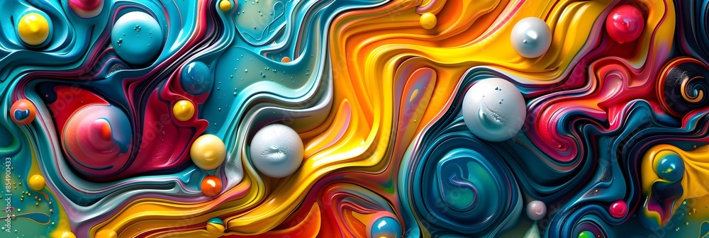 Captivating Fluid Swirls of Vibrant Colors and Dynamic Movement in a Mesmerizing Abstract Composition Captivating Fluid Swirls of Vibrant Colors and Dynamic Movement in a Mesmerizing Abstract Composition