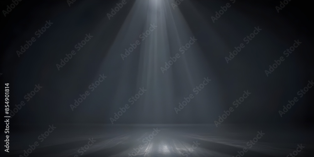 Dark, moody background with a spotlight shining down, creating a dramatic and atmospheric scene Dark, moody background with a spotlight shining down, creating a dramatic and atmospheric scene