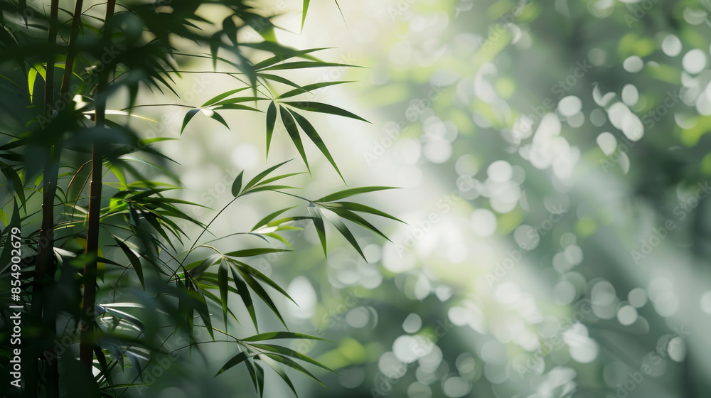 Abstract gray shadow background of natural bamboo leaves branch Abstract gray shadow background of natural bamboo leaves branch