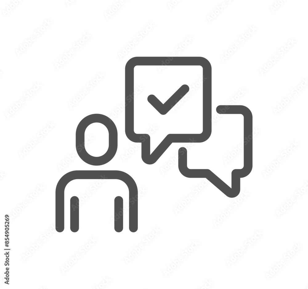 Approve related icon outline and linear vector.
Approve related icon outline and linear vector.
