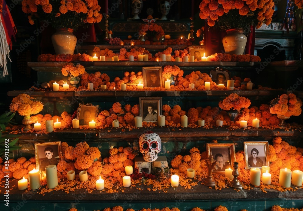 The traditional Day of the Dead