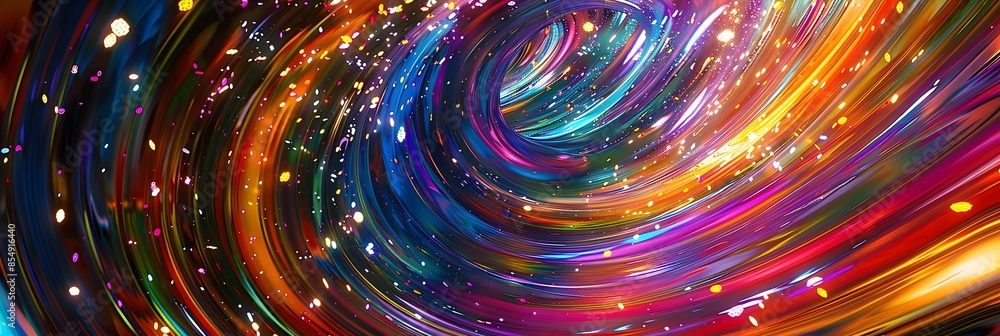 Radiant Cosmic Swirl of Vibrant Energy and Color A Mesmerizing Abstract Digital Art Composition Radiant Cosmic Swirl of Vibrant Energy and Color A Mesmerizing Abstract Digital Art Composition