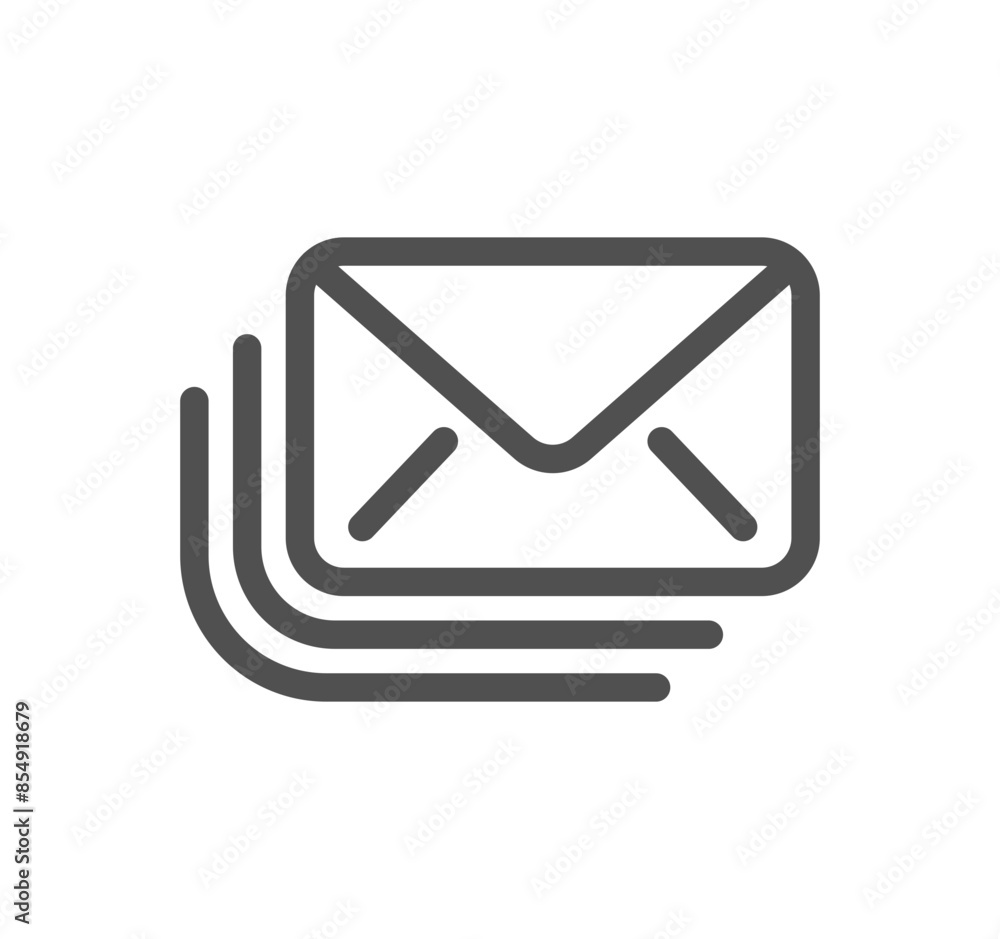Mail related icon outline and linear vector.
Mail related icon outline and linear vector.