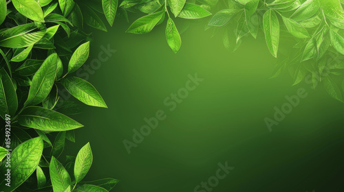 A captivating green gradient background perfect for banners and wallpapers.