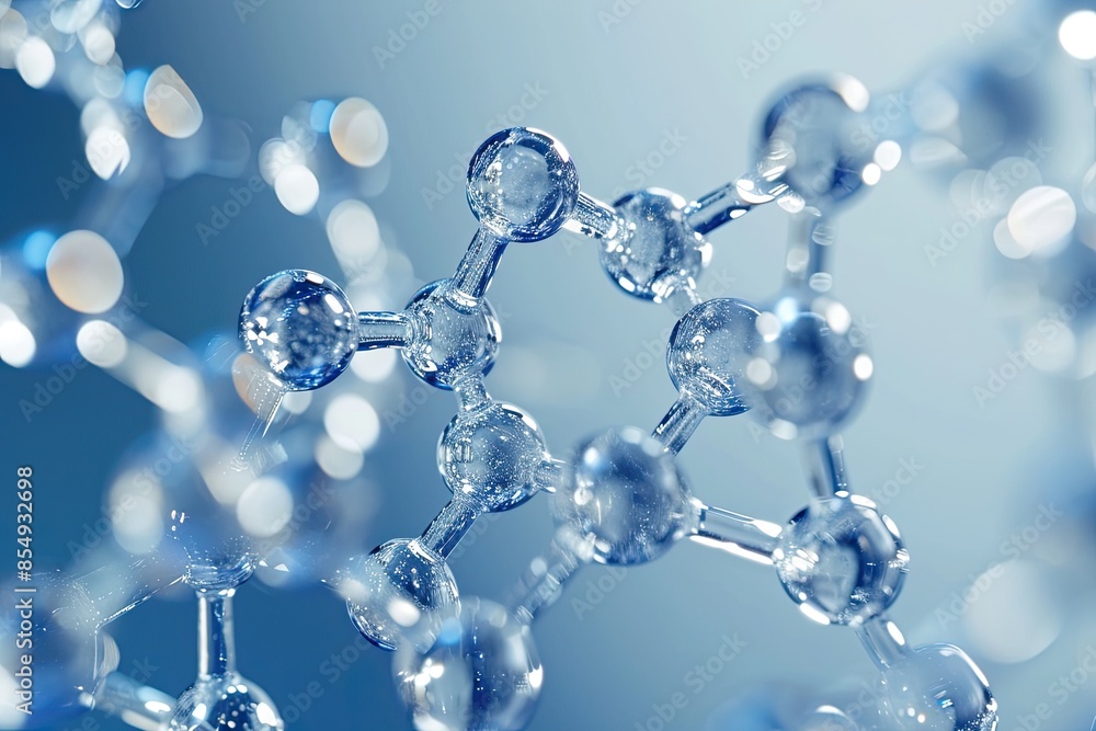 a close up of a bunch of white flowers, Examine the molecular structure of zeolites a close up of a bunch of white flowers, Examine the molecular structure of zeolites