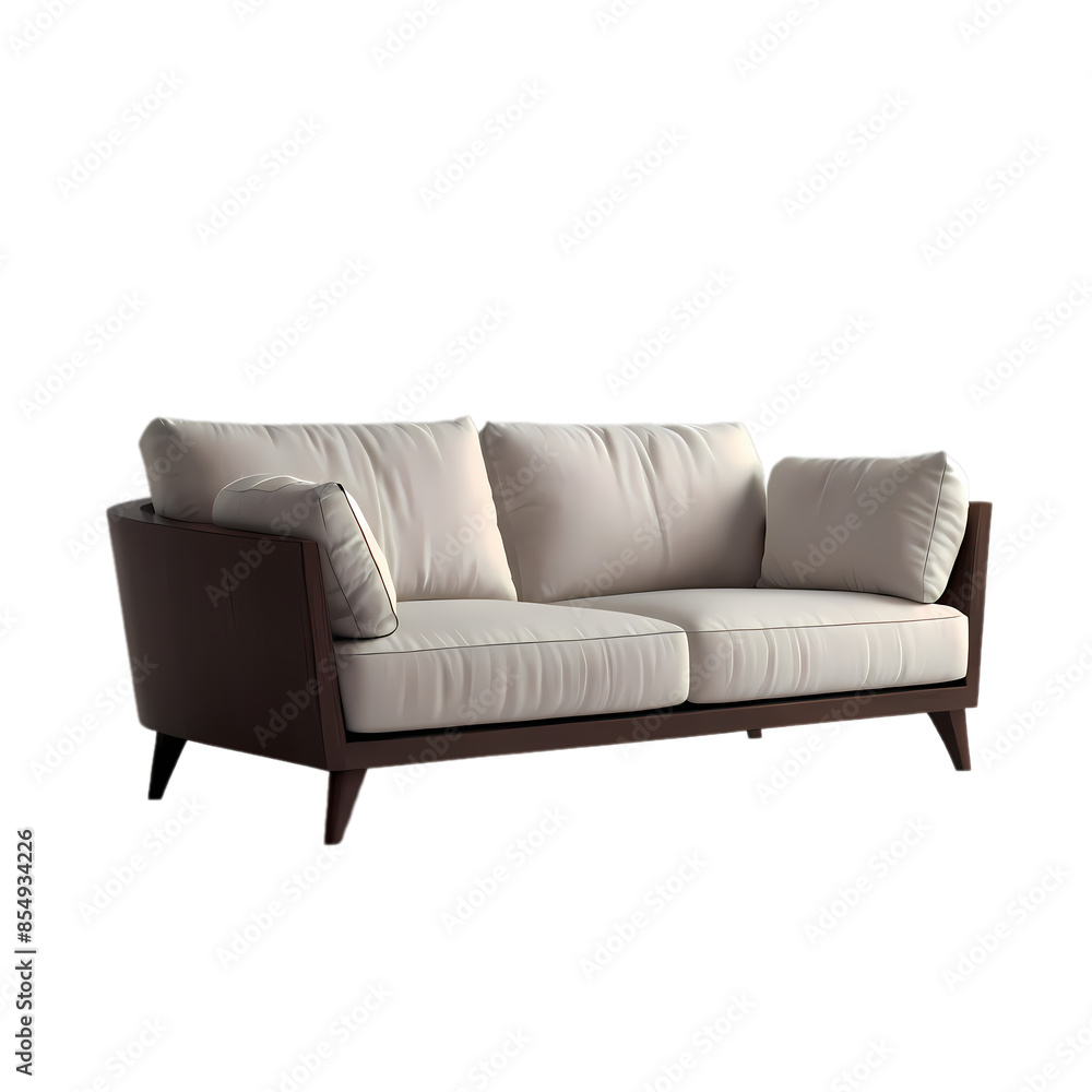 Fototapeta premium Beautiful minimal fashion sofa type 48