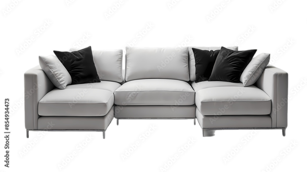 Fototapeta premium Beautiful minimal fashion sofa type 34