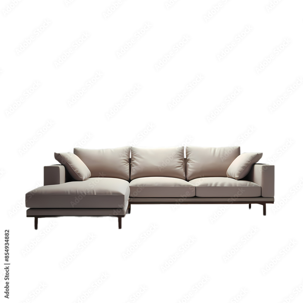 Fototapeta premium Beautiful minimal fashion sofa type 21