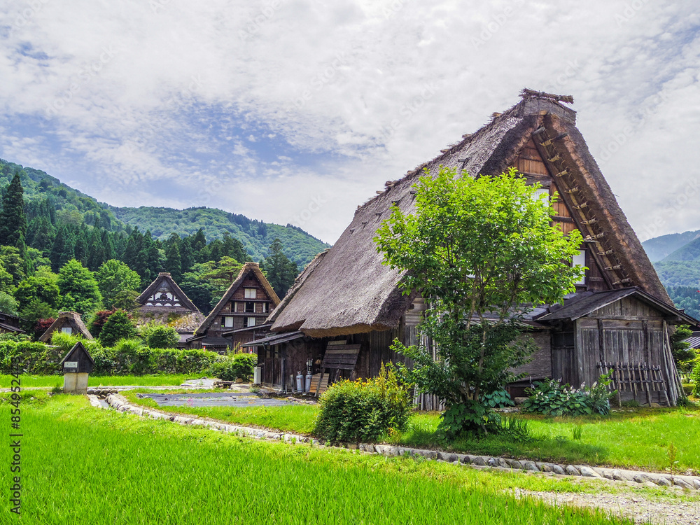 【岐阜県】白川郷の合掌造り集落 【岐阜県】白川郷の合掌造り集落