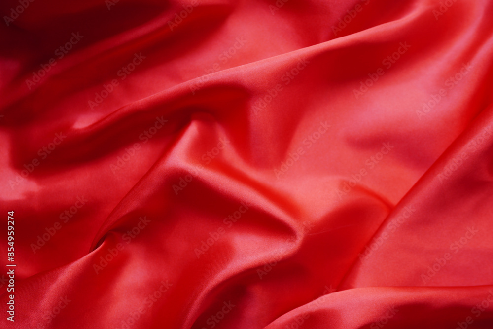 Texture red satin or silk is beautiful and luxurious (blurred). Texture red satin or silk is beautiful and luxurious (blurred).