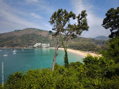 View over Naiharn Beach Phuket, Thailand photo