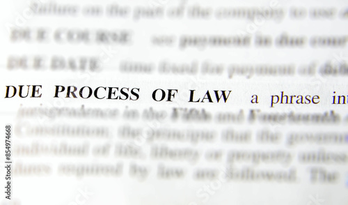 due process