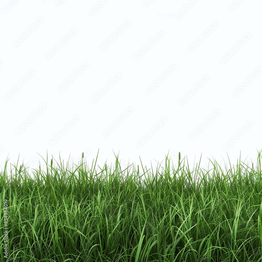 Field of grass with empty white copy space Field of grass with empty white copy space