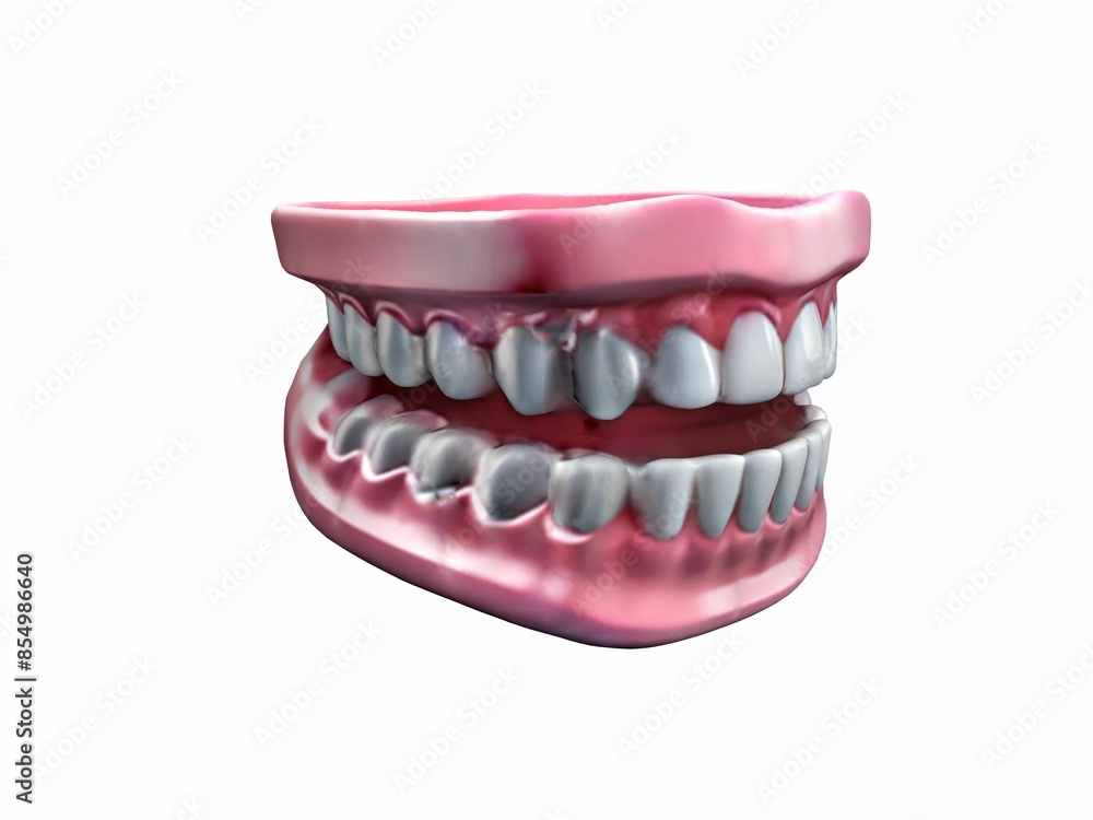 Obraz premium 3D illustration - Human Teeth - Dentition