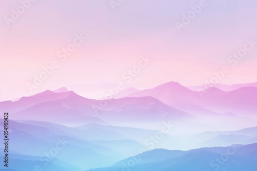 Soft Pastel Gradient Background Creating a Calming Backdrop with Ample Copy Space for Text or Graphics. Perfect for Digital Art and Design Projects in Landscape Orientation.